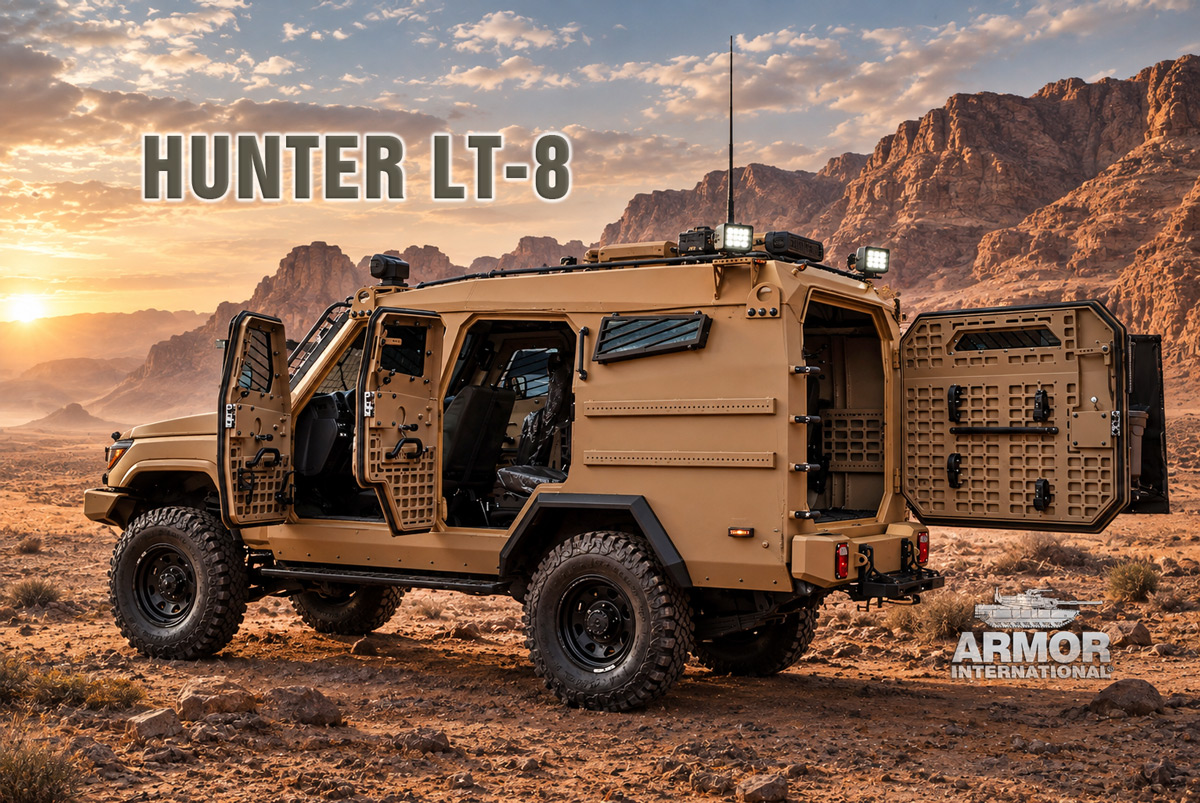 Hunter LT-8 en terreno